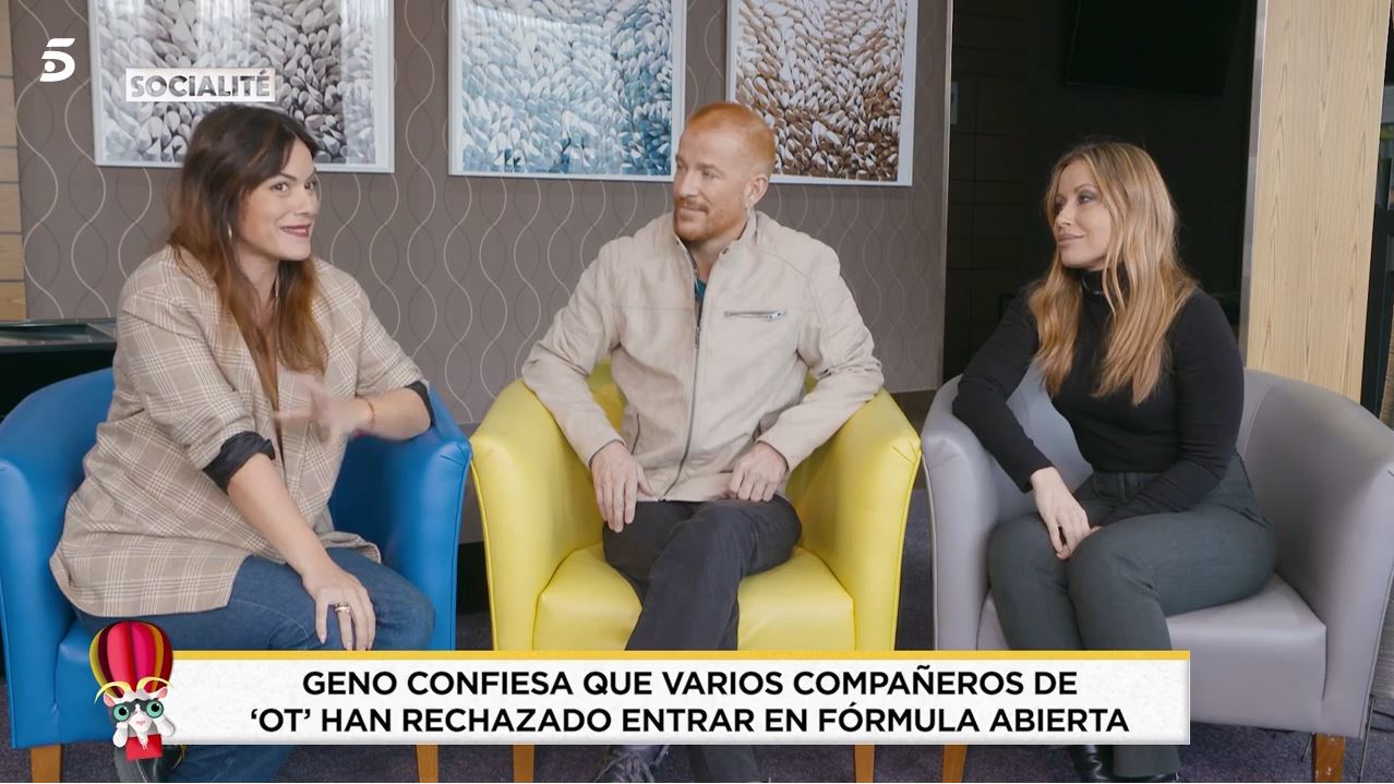 Geno, Vero y Enrique Anaut, los nuevos 'Fórmula Abierta'.