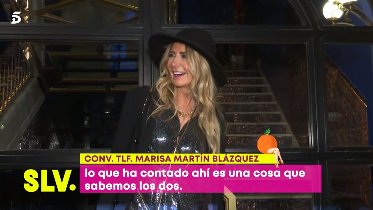 Marisa Martín Blázquez ha hablado con 'Sálvame'.