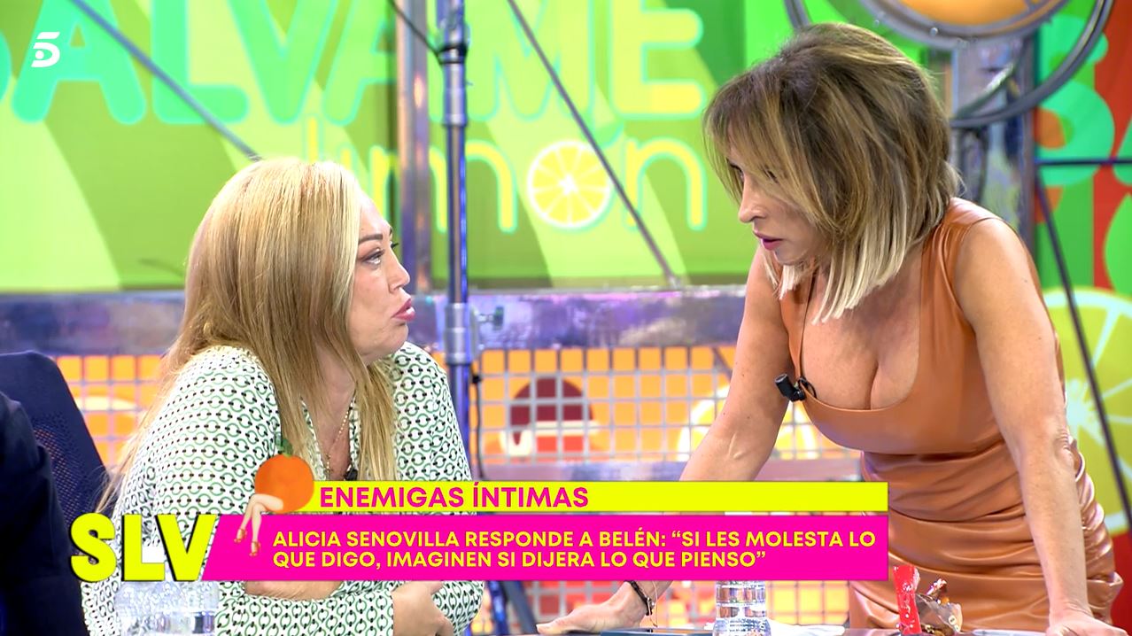 María Patiño preguntó a Belén Esteban por Alicia Senovilla.