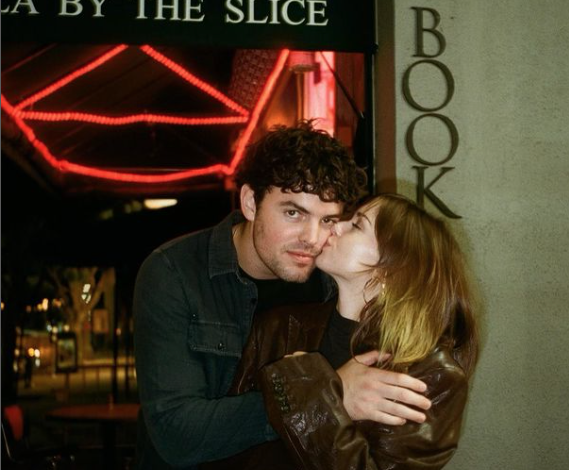 Stella del Carmen con su novio, Álex Gruszynski