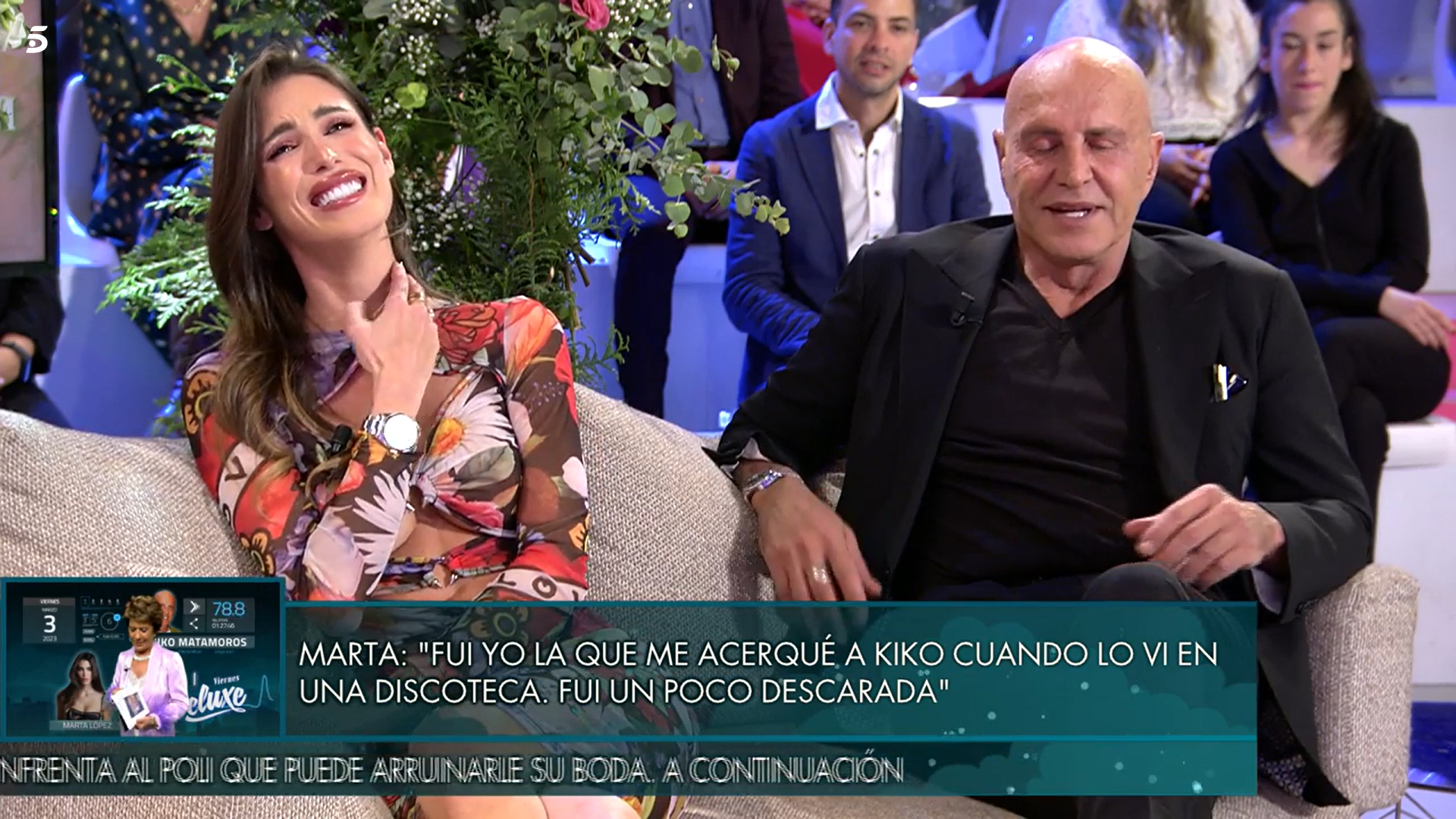 Marta López Álamo ha contado cómo fueron sus inicios con Kiko (Telecinco)