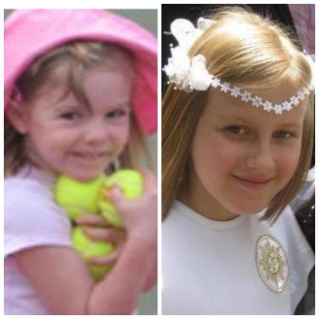 Julia Wandelt y Madeleine McCann en una imagen compartida por la polaca