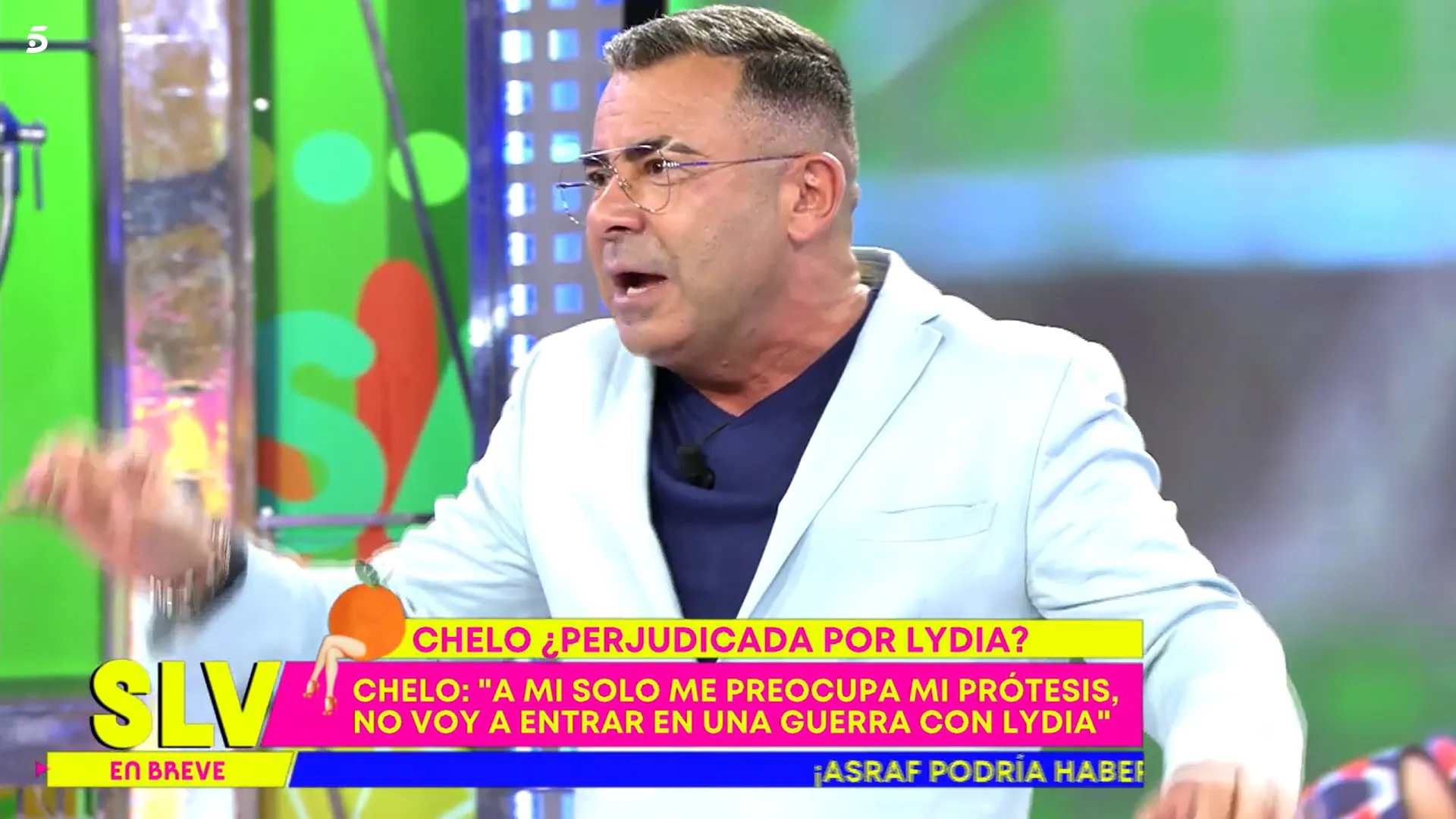 Jorge Javier ha explotado contra Chelo tras escucharla (Telecinco)