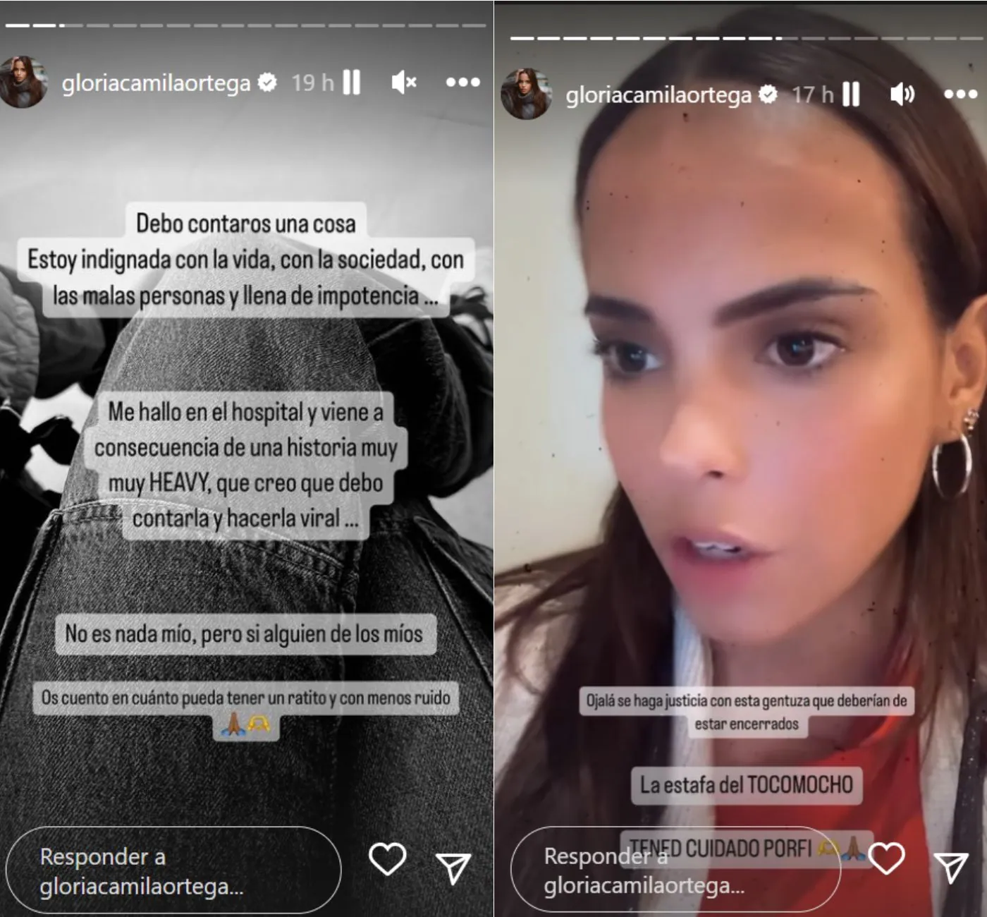 Gloria Camila ha investigado sobre el asunto para poder compartirlo con sus seguidores.