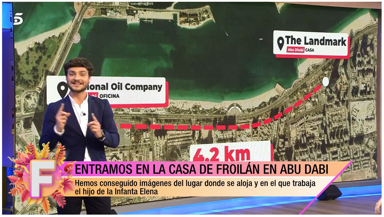 La casa de Froilán está a apenas 4 km. de su trabajo.