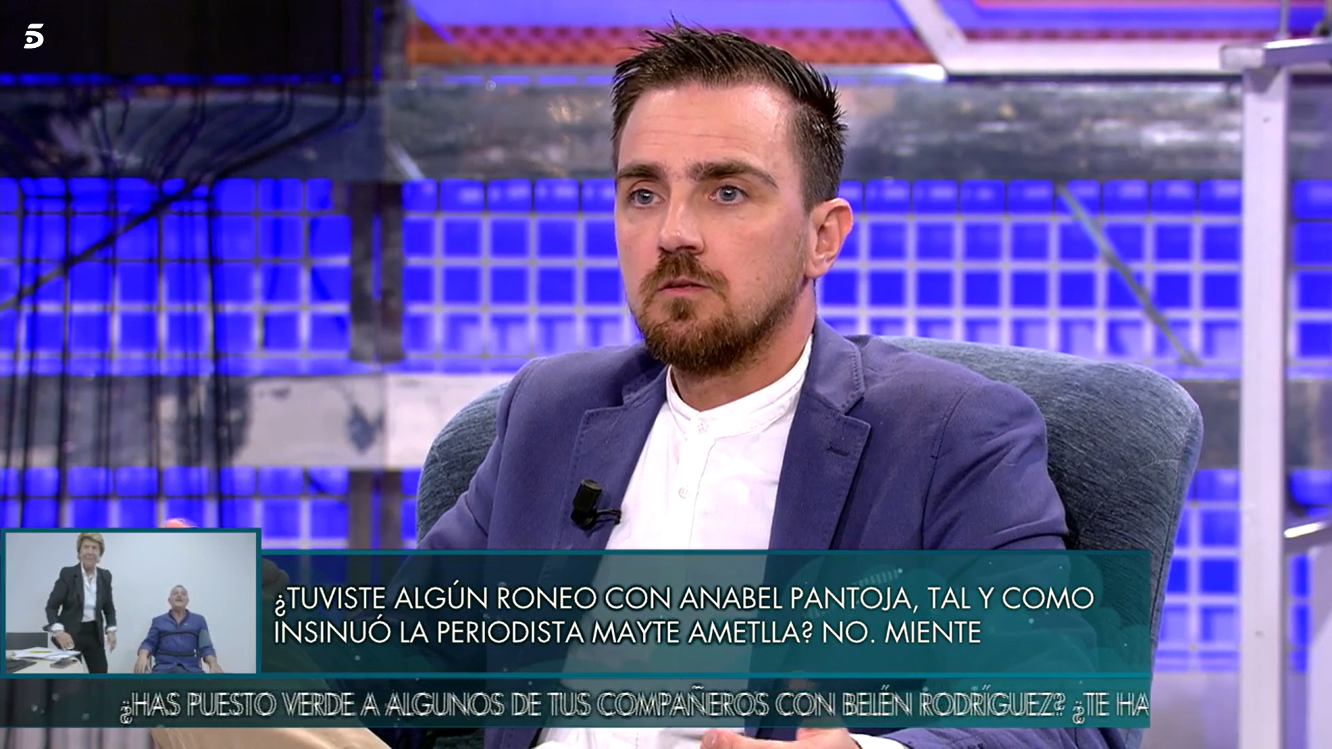 Pinocho ha respondido a algunas de las preguntas más polémicas de su supuesta relación familiar con Anabel Pantoja.