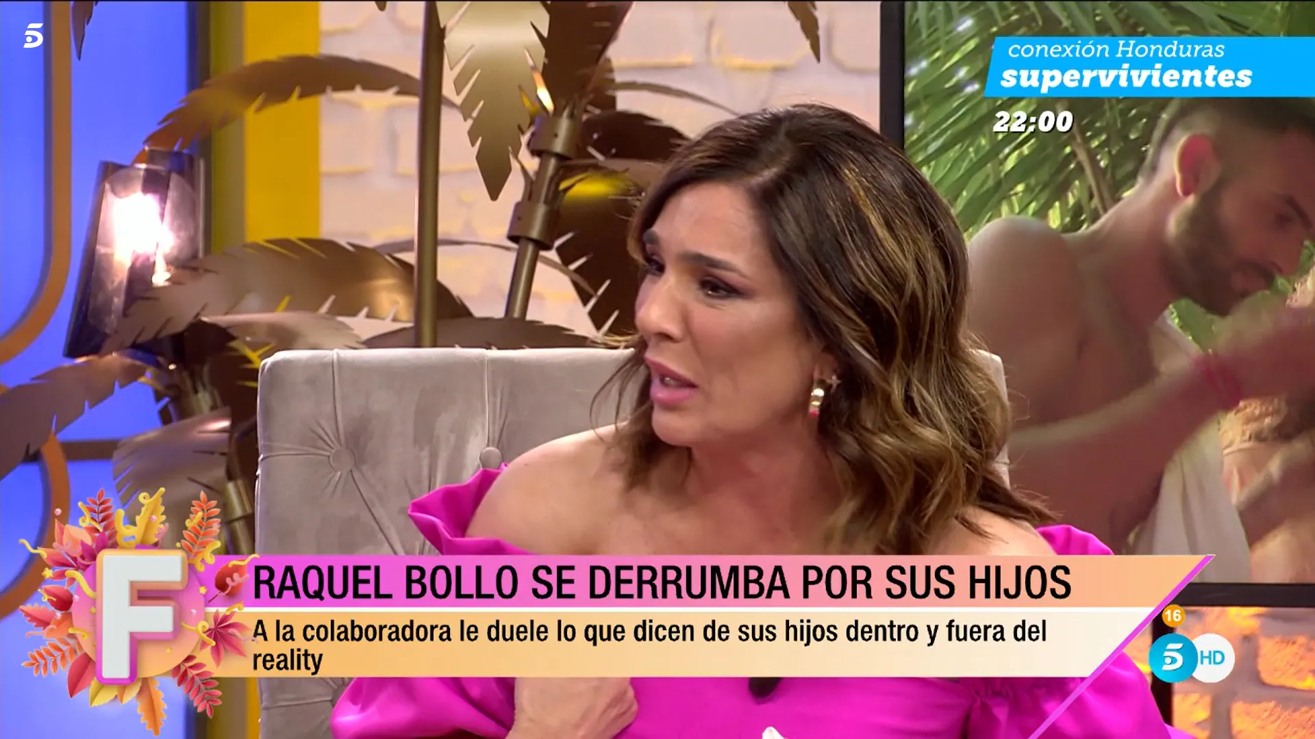 Raquel Bollo ha reaccionado a las críticas de Alexia sobre sus hijos (Telecinco)