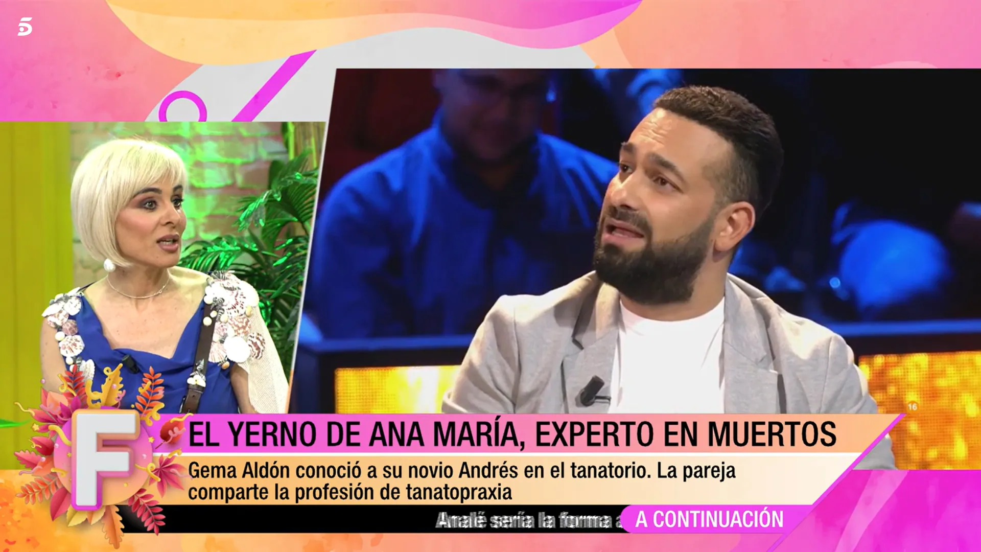Ana María Aldón ha hablado por primera vez sobre su yerno, Andrés (Telecinco)