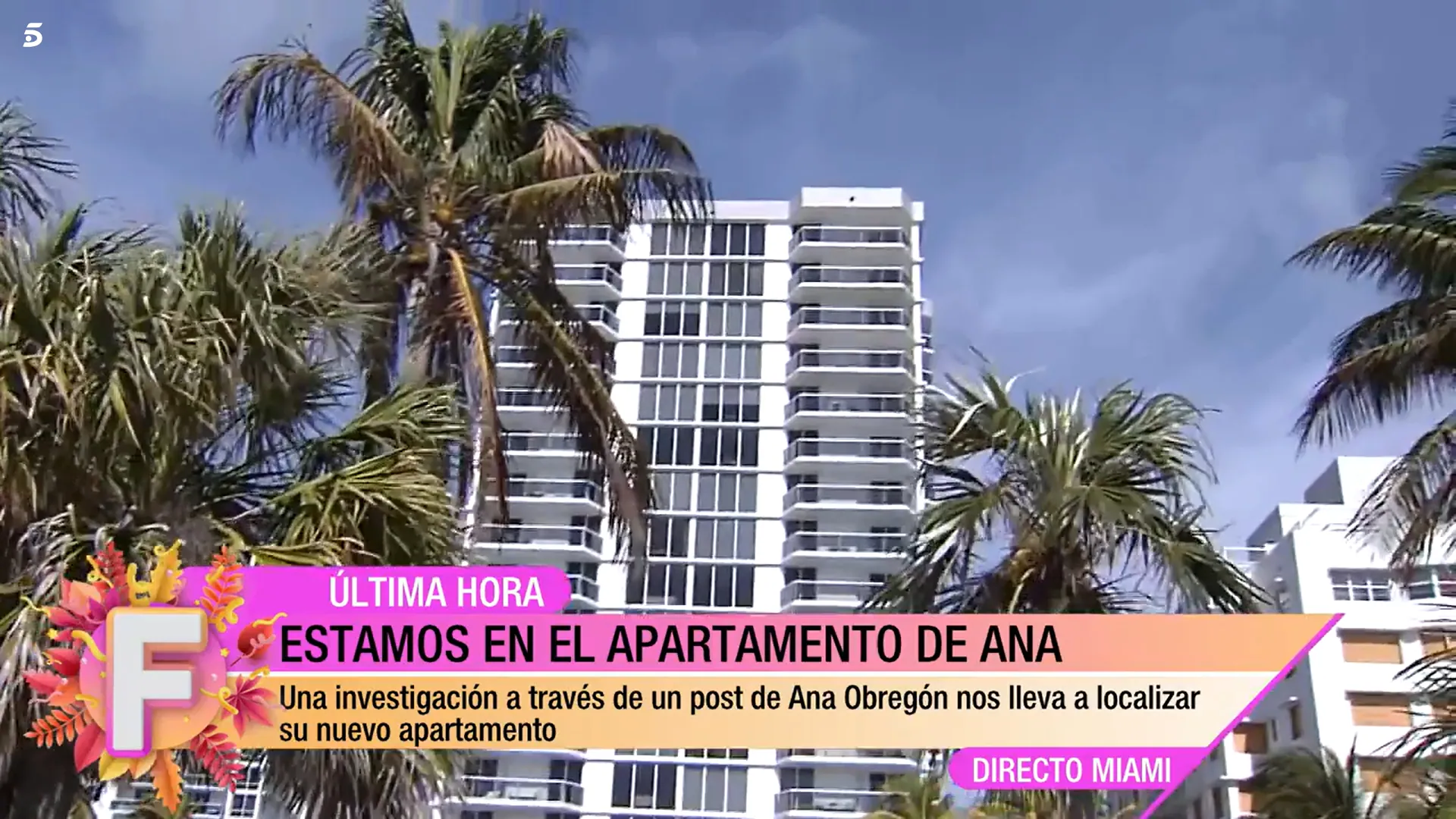 Así es el edificio en el que se hospeda Ana Obregón (Telecinco)