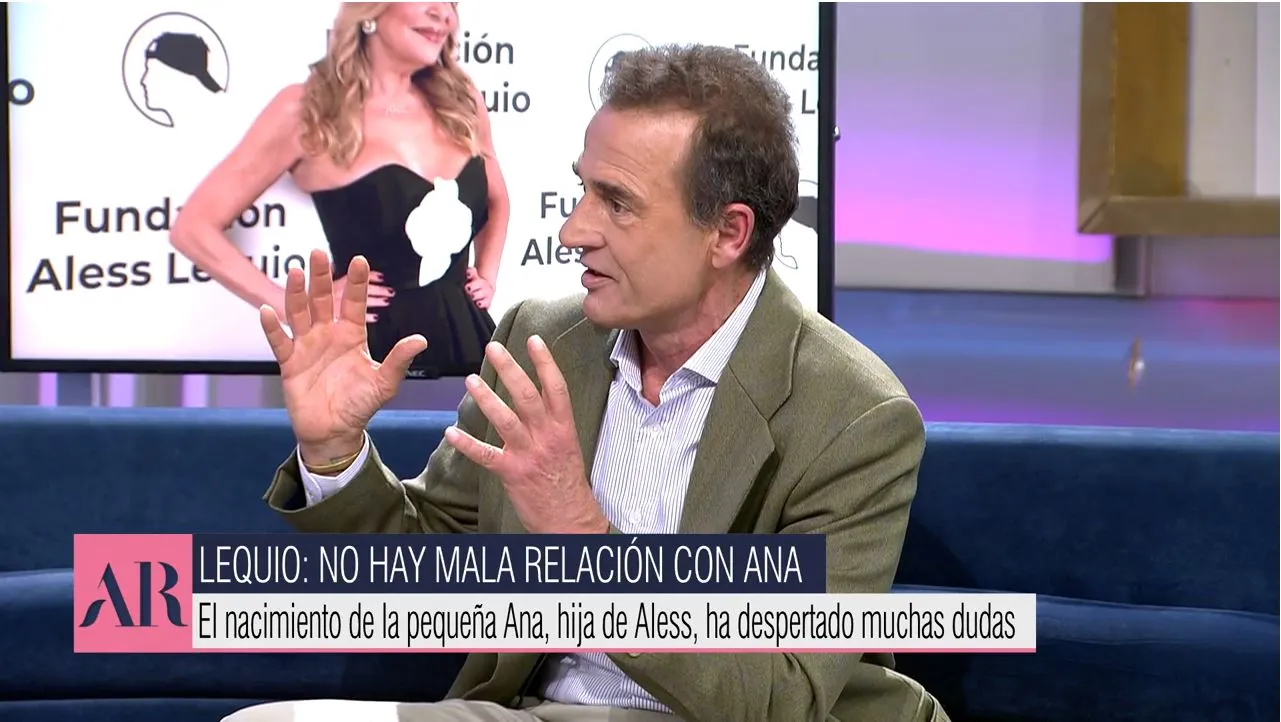 Alessandro Lequio desmiente llevarse mal con Ana Obregón.