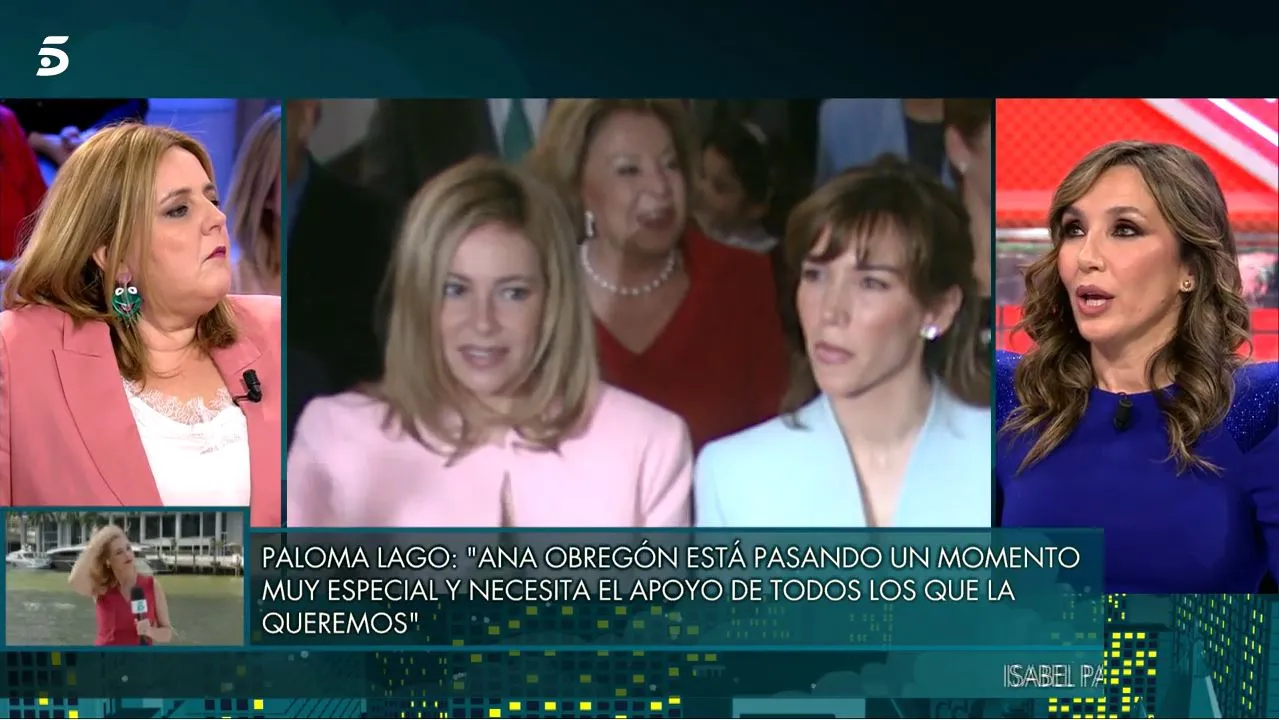 Paloma Lago habló de Ana Obregón en el 'Deluxe'.