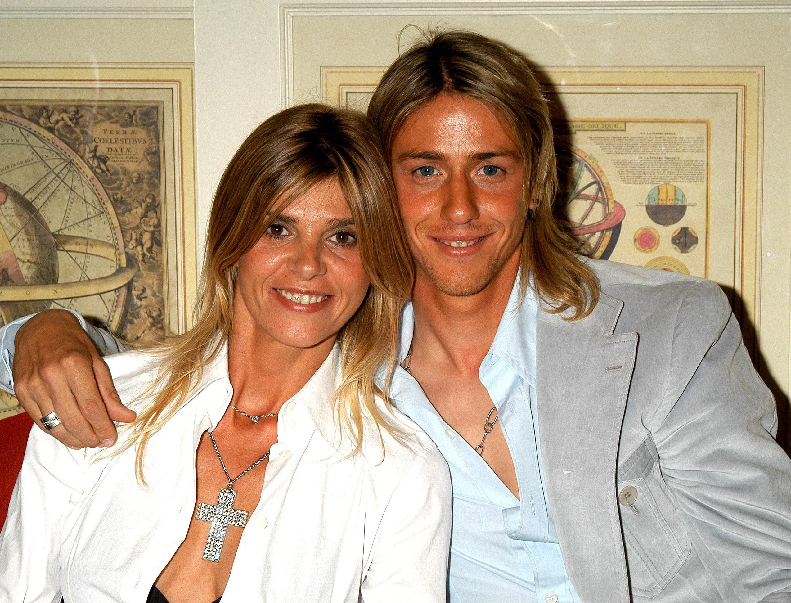 Arantxa de Benito y Guti, cuando eran pareja.