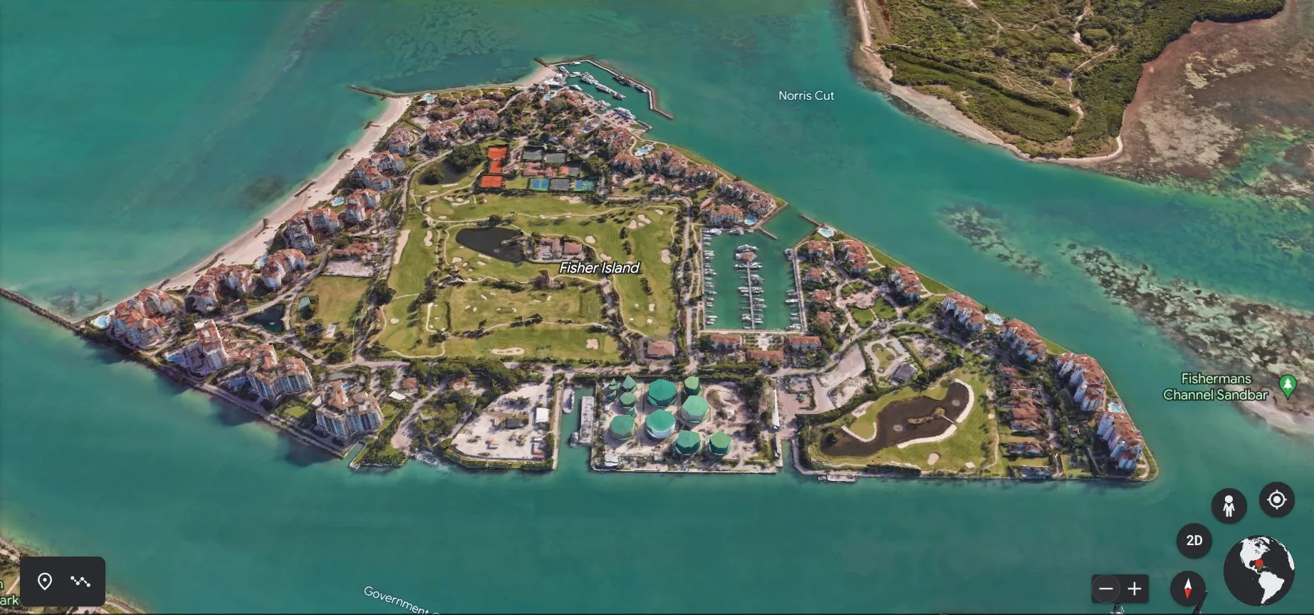 Así es Fisher Island, la isla en la que querría vivir Shakira.