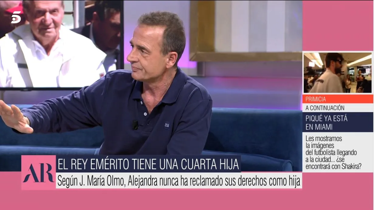 Alessandro Lequio se pronuncia sobre la supuesta hija del rey emérito.