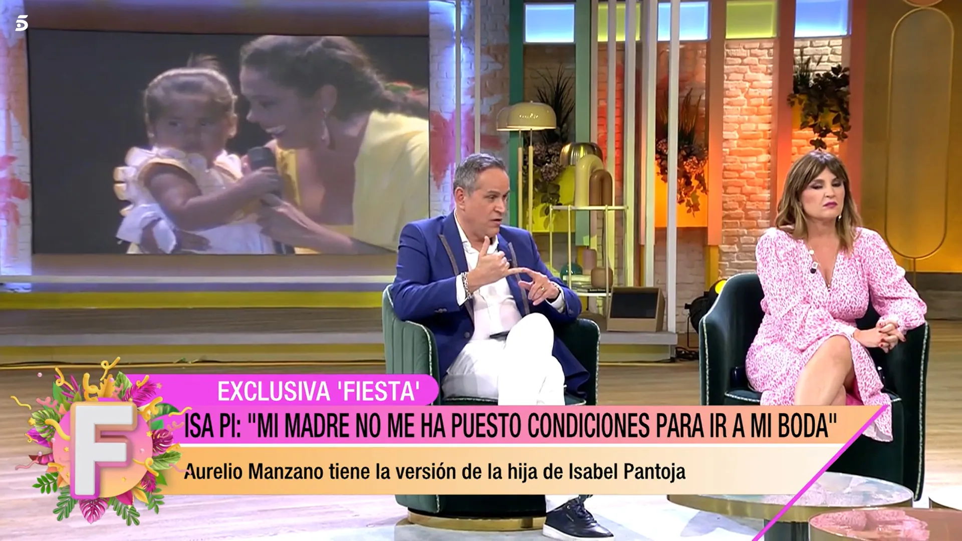 Isa Pantoja se ha puesto en contacto con Aurelio Manzano para desmentir la información (Telecinco)