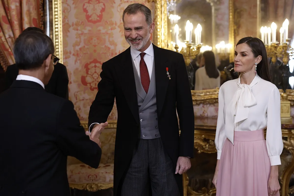 Felipe y Letizia, en una de sus últimas apariciones juntos, en 2023.