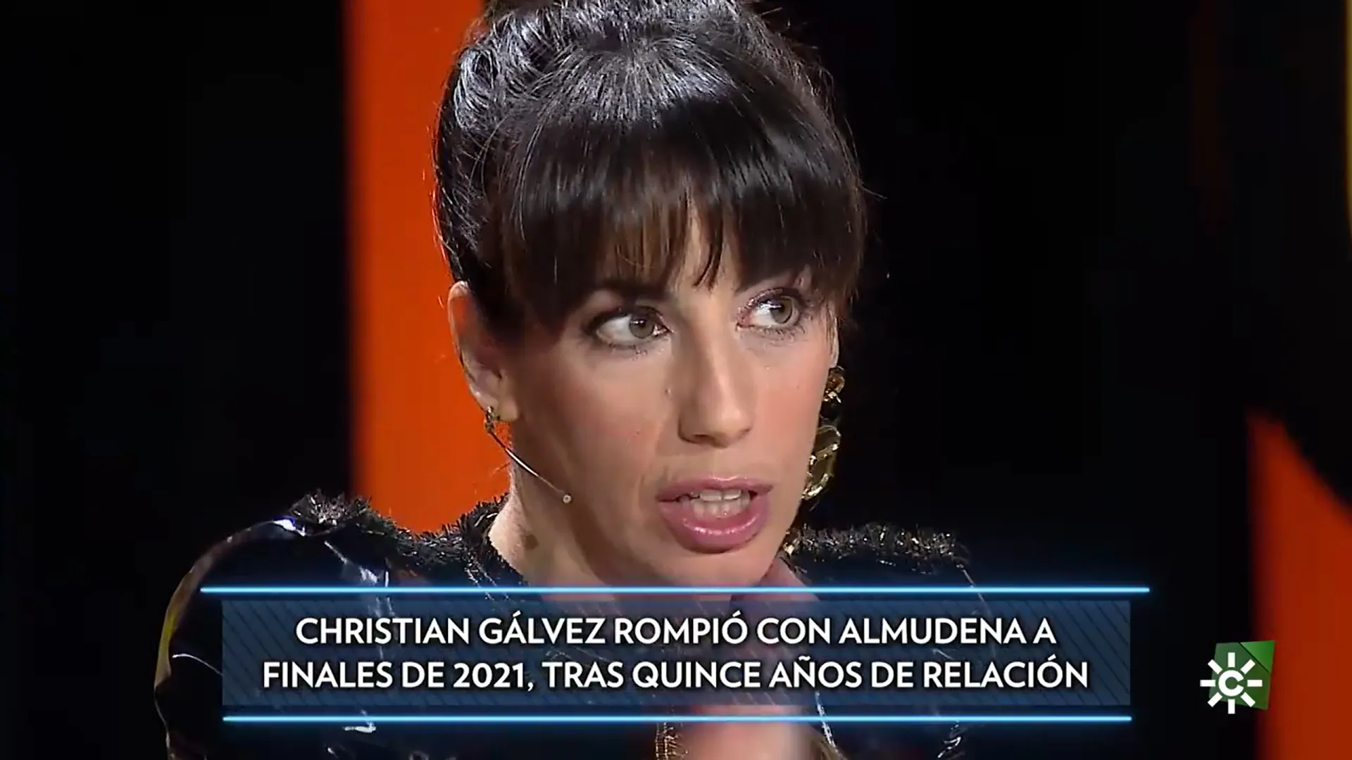 Almudena Cid ha explicado, dolida, cómo se recuperó tras la separación (Canal Sur)