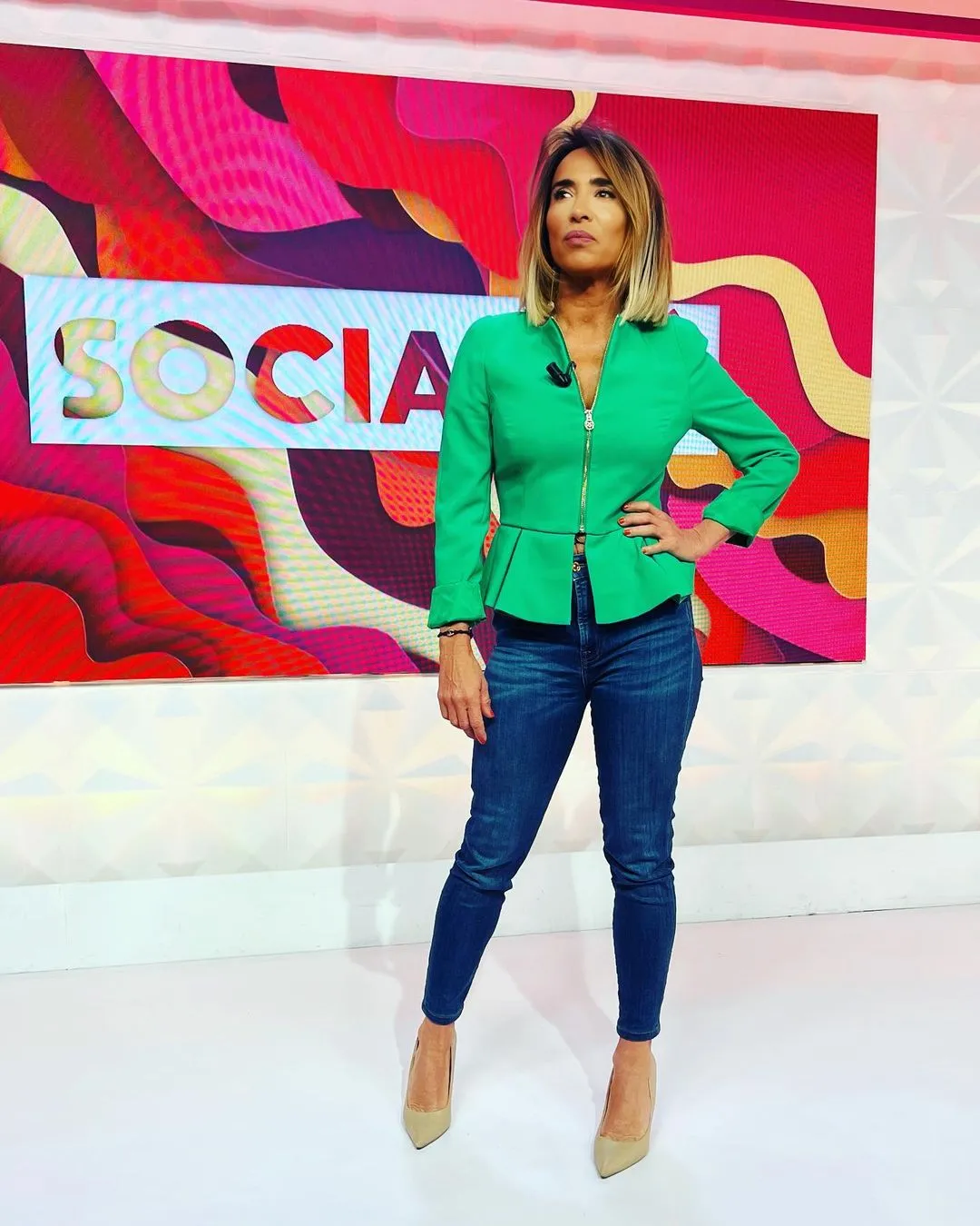 María Patiño presenta 'Socialité' los fines de semana.