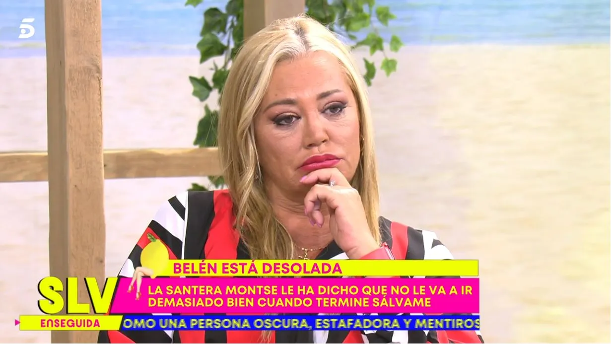 Belén Esteban recibió un mensaje de su padre fallecido.