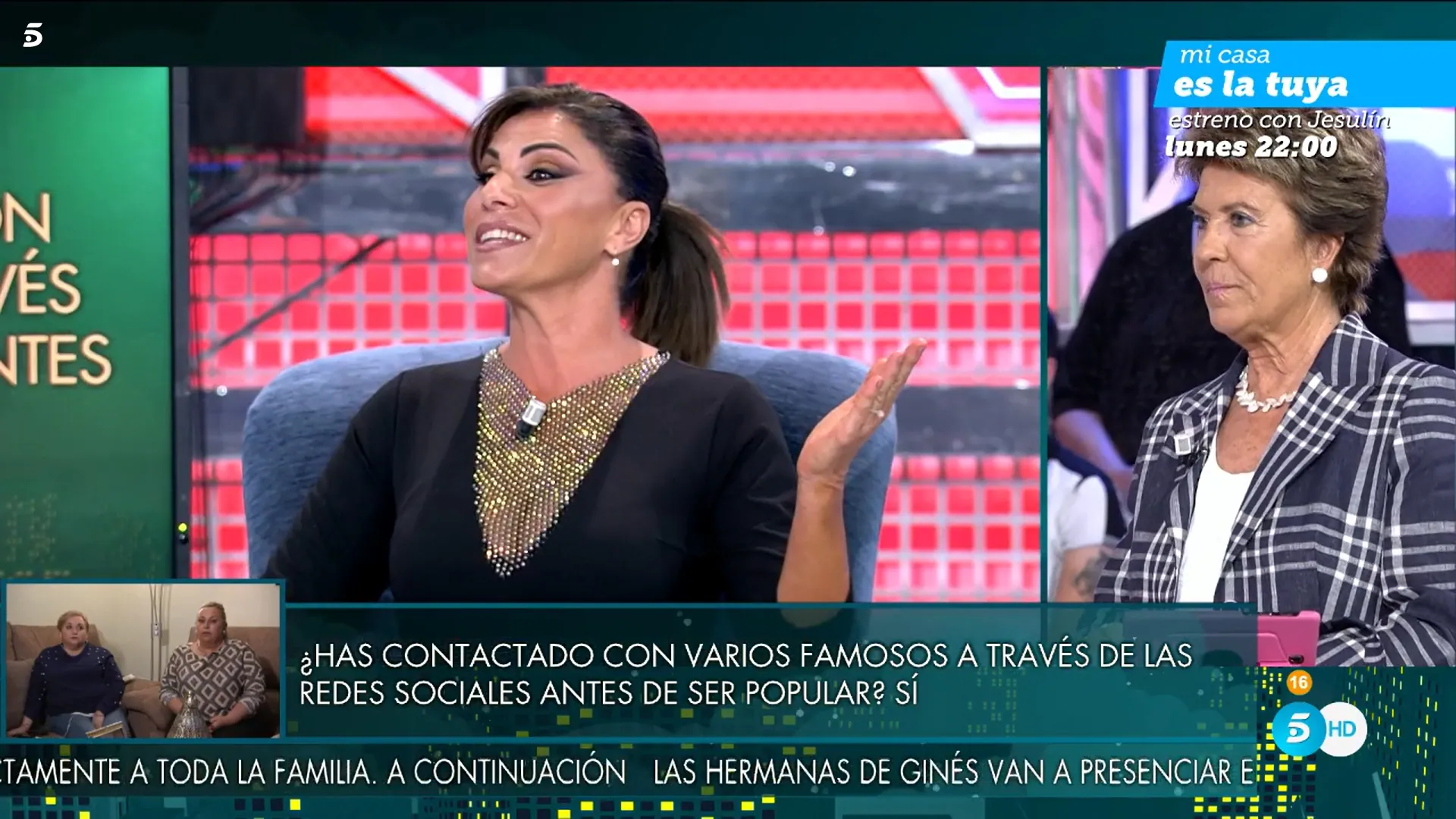 Yaiza Martín ha sido acusada de buscar fama por varias personas de su entorno (Telecinco)