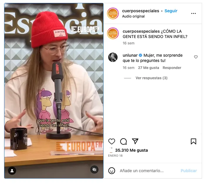 eva soriano la exnovia de maxi iglesias le responde 1