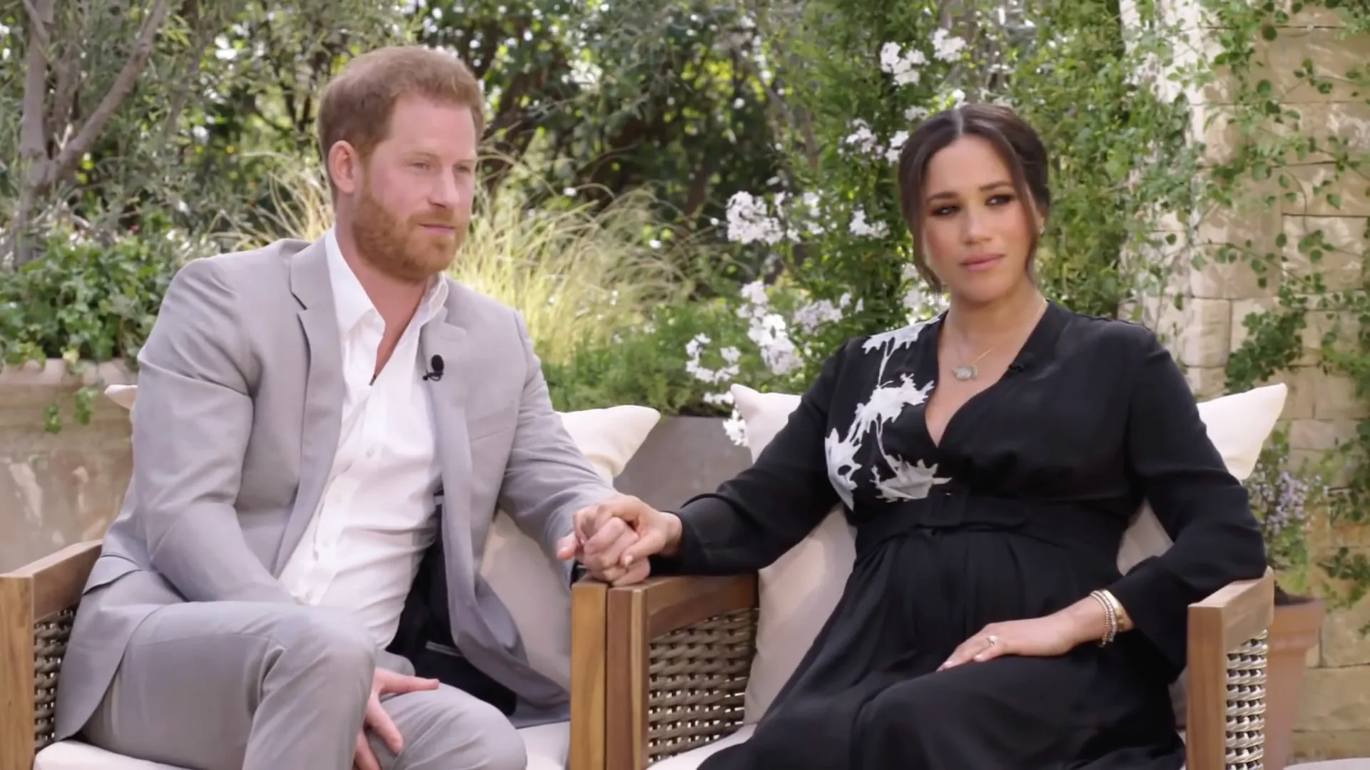 Harry y Meghan, durante su pasada entrevista con Oprah Winfrey.