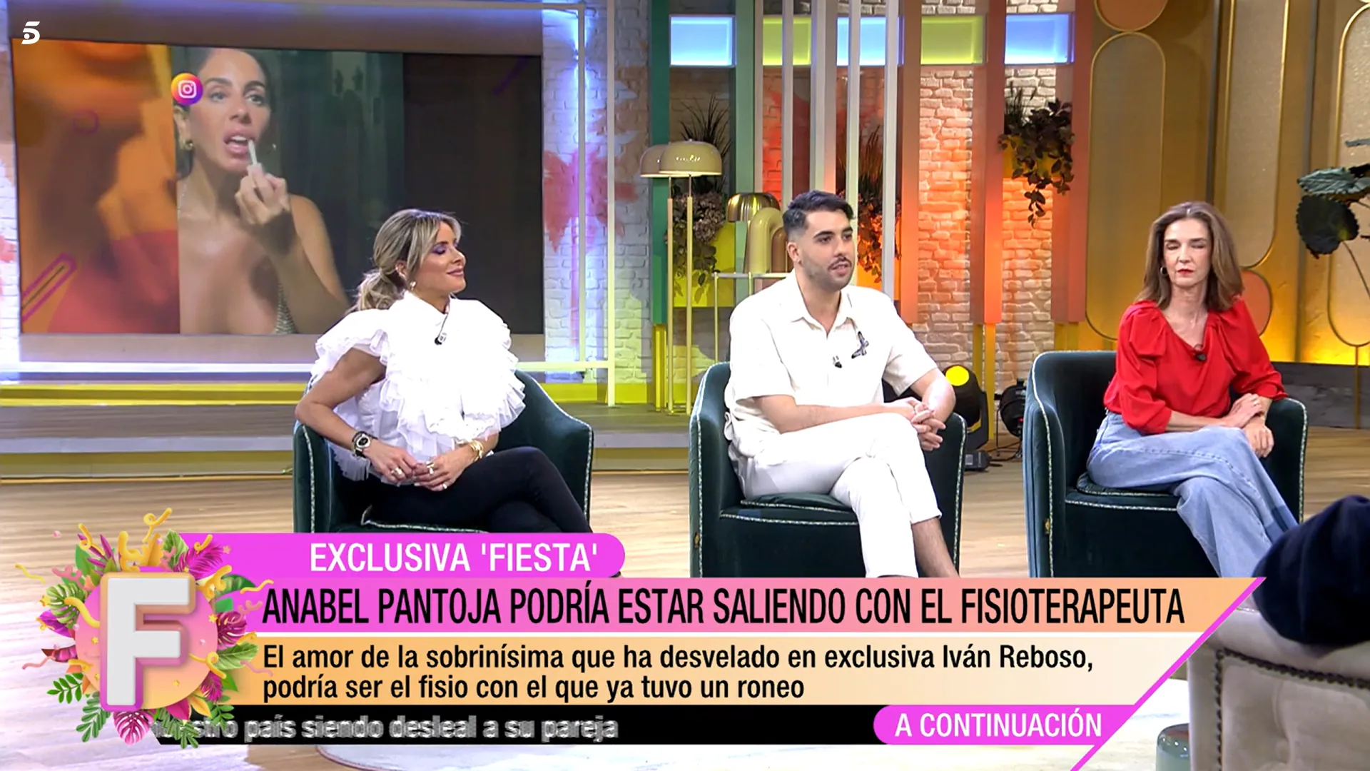 Anabel Pantoja tendría pareja desde hace semanas, según Iván Reboso (Telecinco)