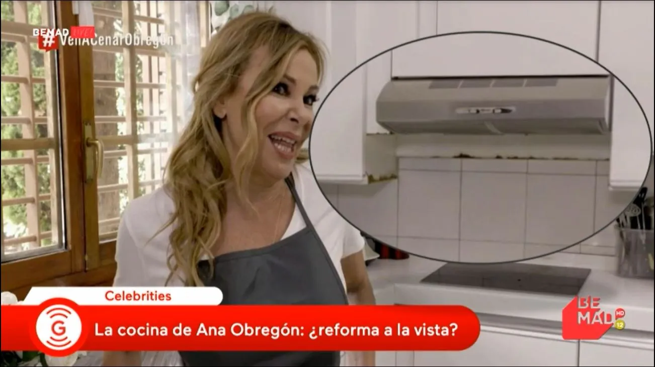 Desde BeMad detectaron que a la cocina de Ana Obregón le hacía falta algún que otro arreglo...