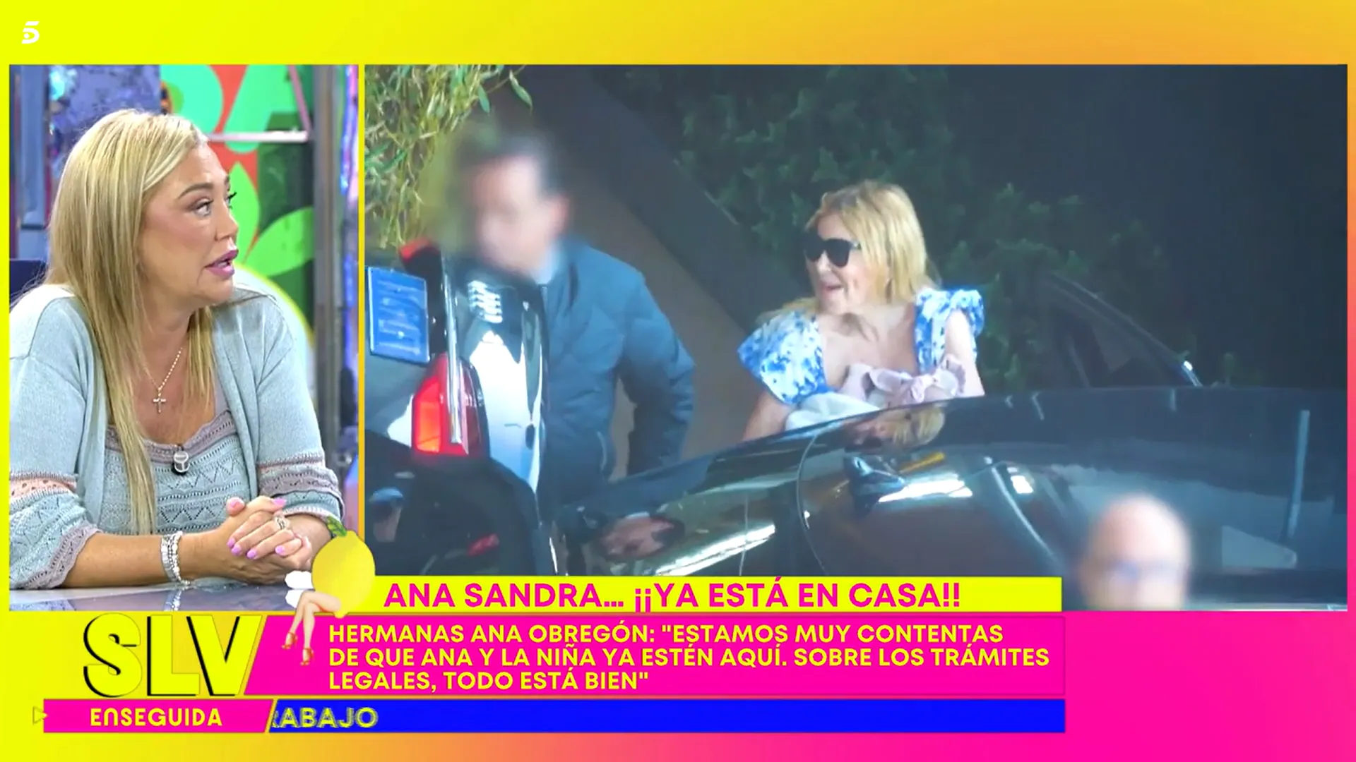Belén Esteban ha desvelado que la familia de Ana Obregón ya sabía el día que iba a volver (Telecinco)