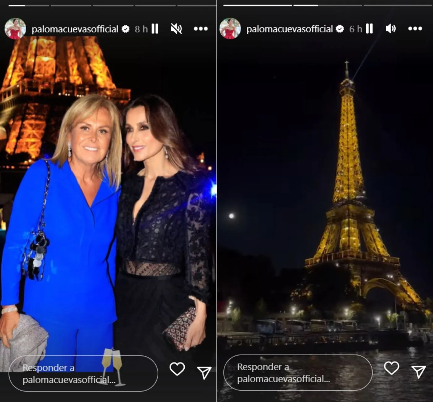 Paloma Cuevas ha compartido algunas instantáneas del viaje a París y la preboda (Instagram)