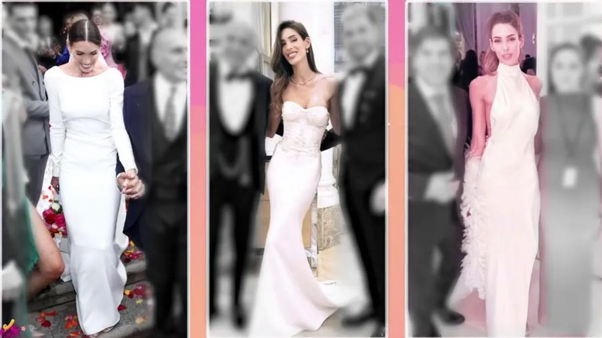 Marta López Álamo lució tres vestidos que se filtraron antes de su exclusiva (Redes)