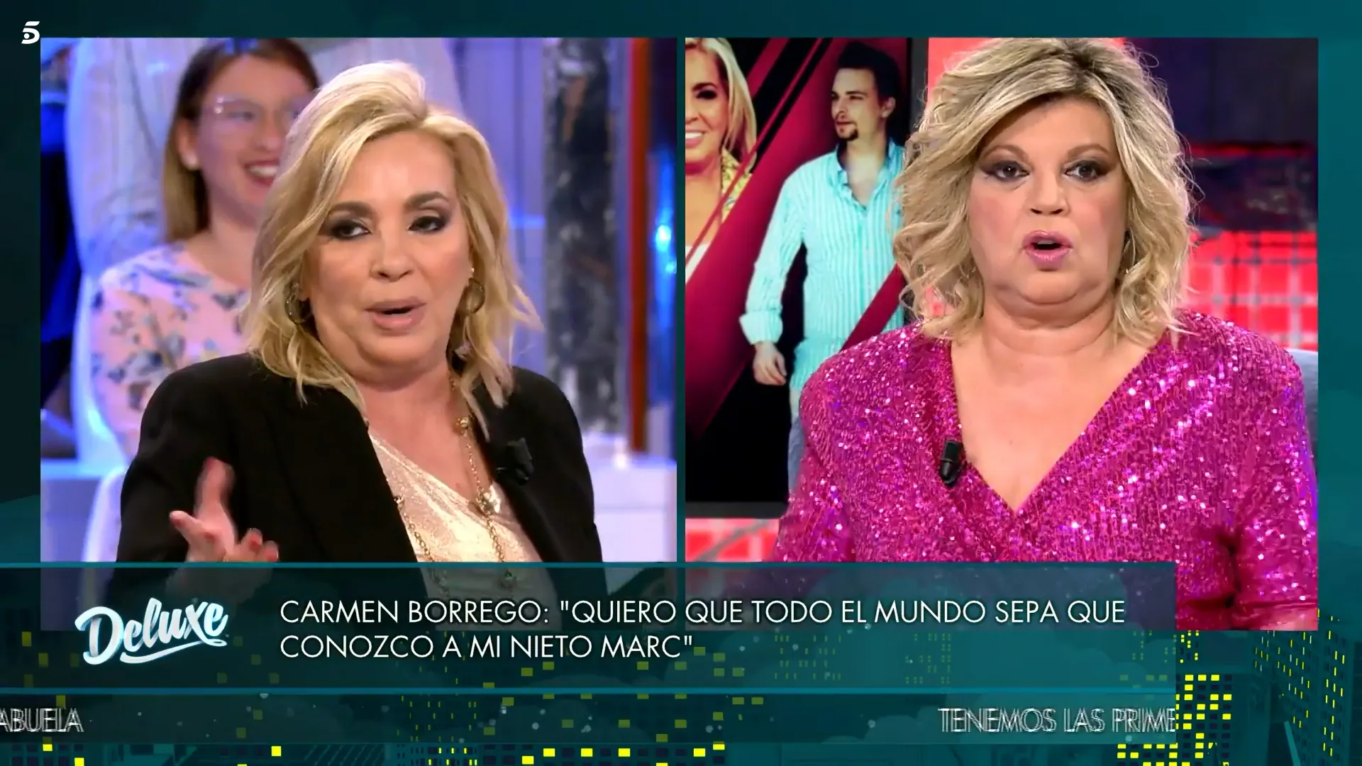 Carmen Borrego, ilusionada, ha revelado que ha conocido a su nieto (Telecinco)