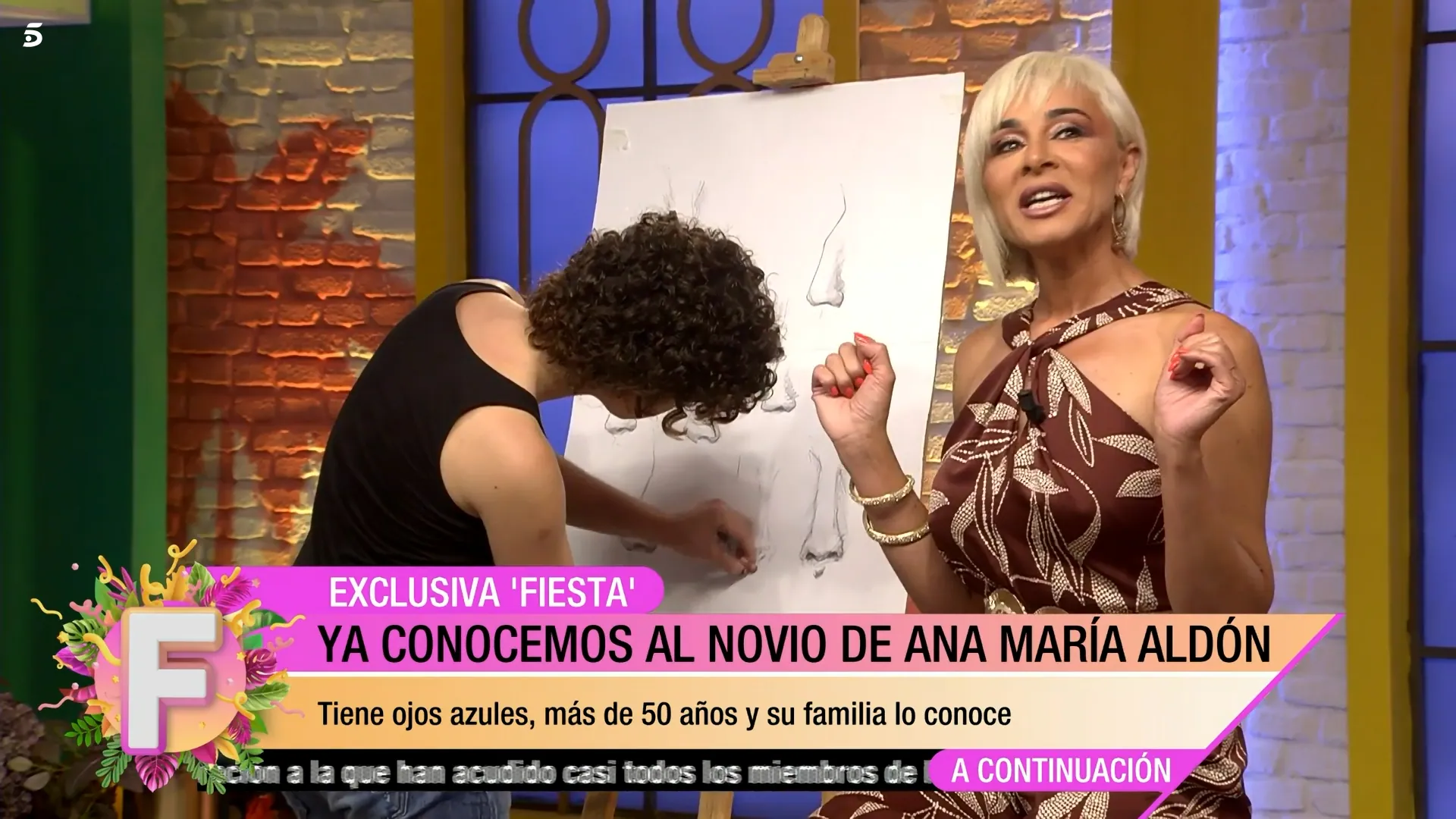 Ana María Aldón ha dado nuevos detalles sobre su nueva pareja (Telecinco)