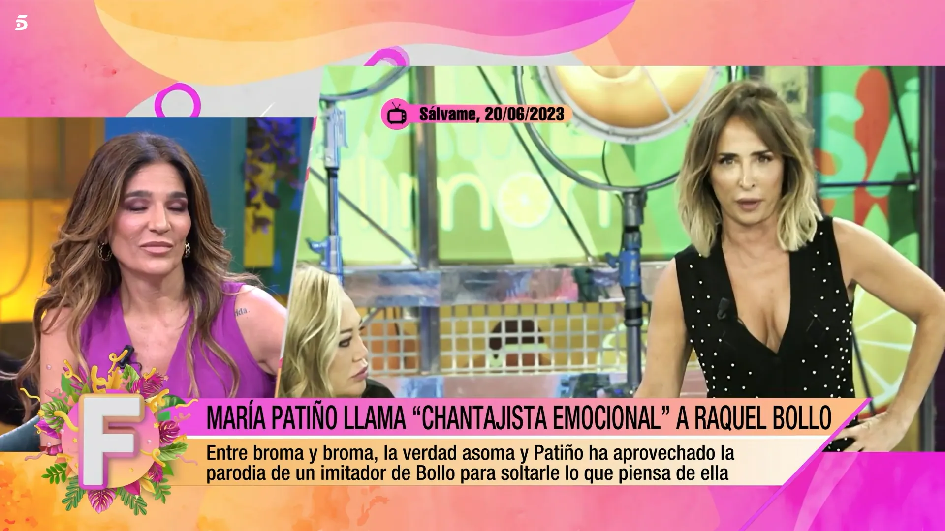 Raquel Bollo ha reaccionado a los ataques de María Patiño (Telecinco)