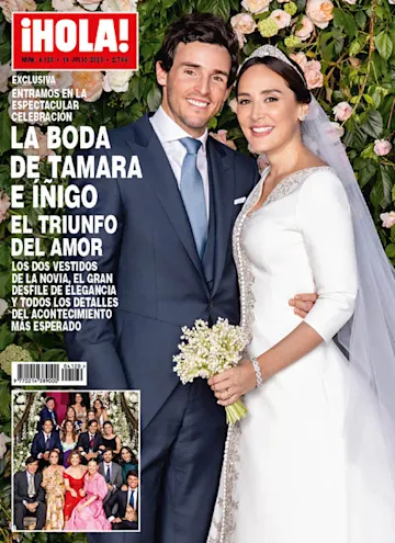 Tamara Falcó en la exclusiva de su boda con Íñigo Onieva