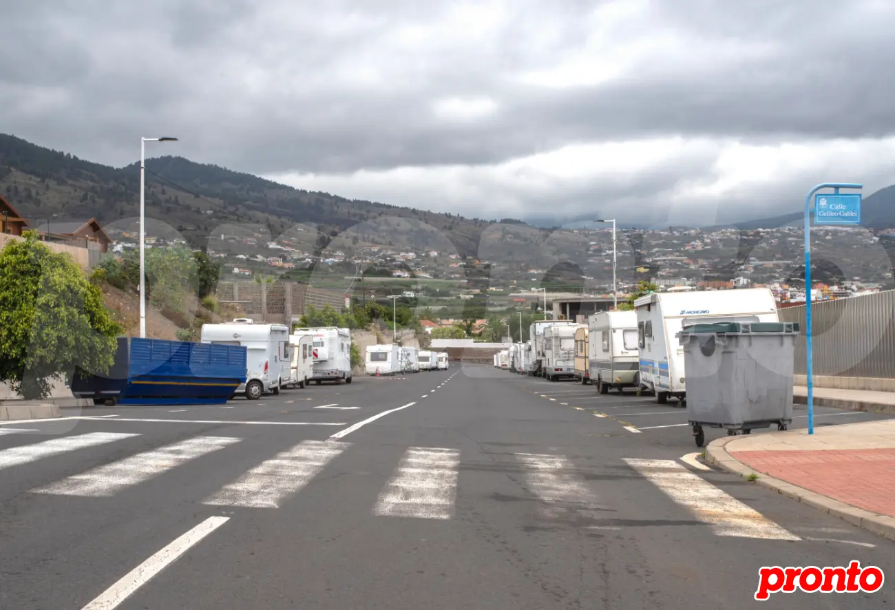 Caravanas en La Palma