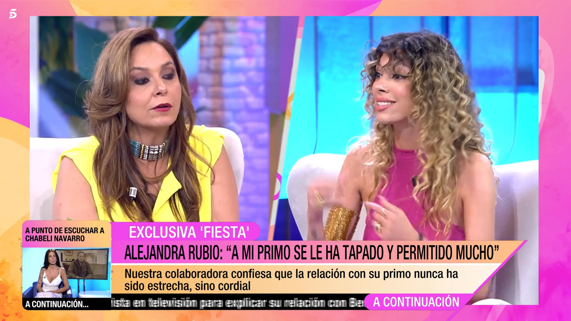 Alejandra Rubio ha tenido un tensísimo enfrentamiento con Mónika Vergara (Telecinco)