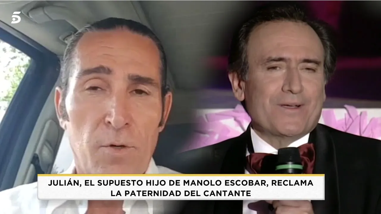 Julián afirma parecerse mucho a Manolo Escobar.