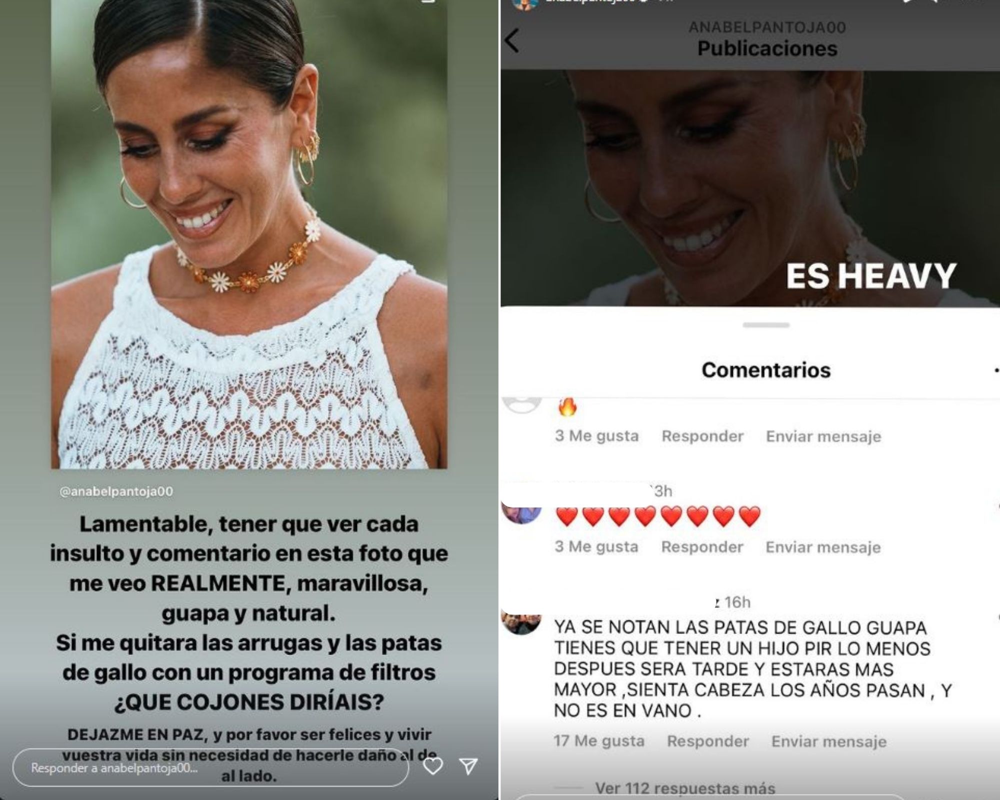 anabel pantoja criticas arrugas 2