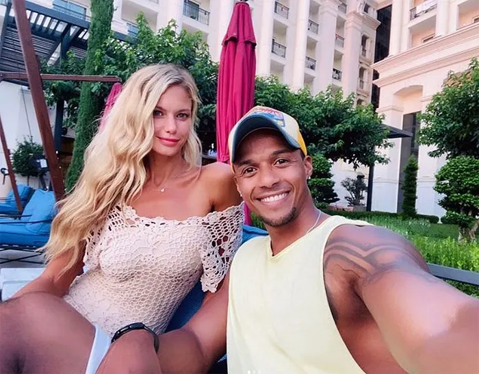 Charisse Verhaert junto a su pareja, Jay Sánchez (Redes)