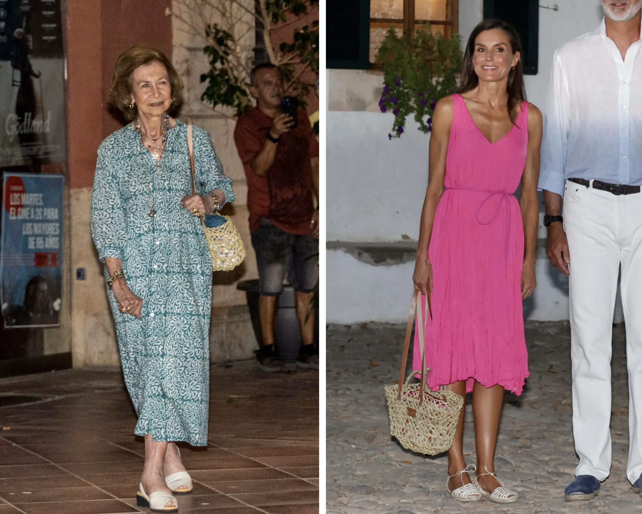 Sofía y Letizia han compartido bolso.