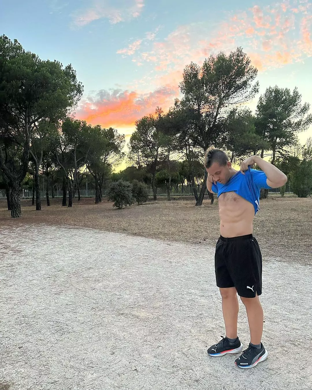 David Muñoz ha mostrado el resultado de 4 meses de dieta y ejercicio (Instagram)