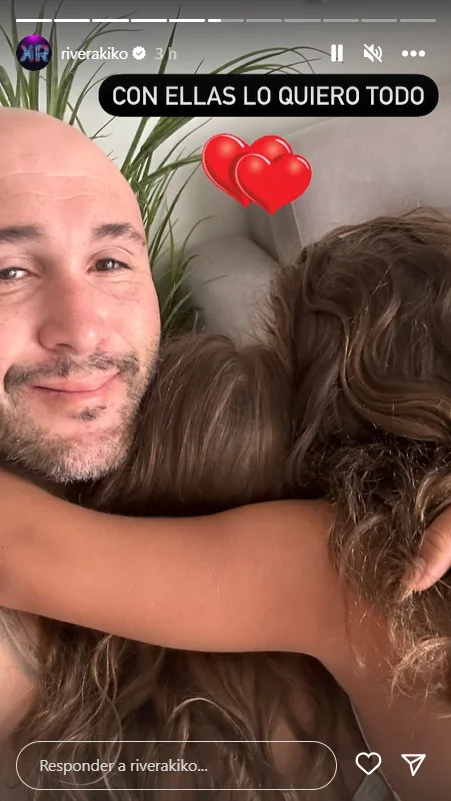 Kiko Rivera presume de su buena relación con sus hijas (Instagram)