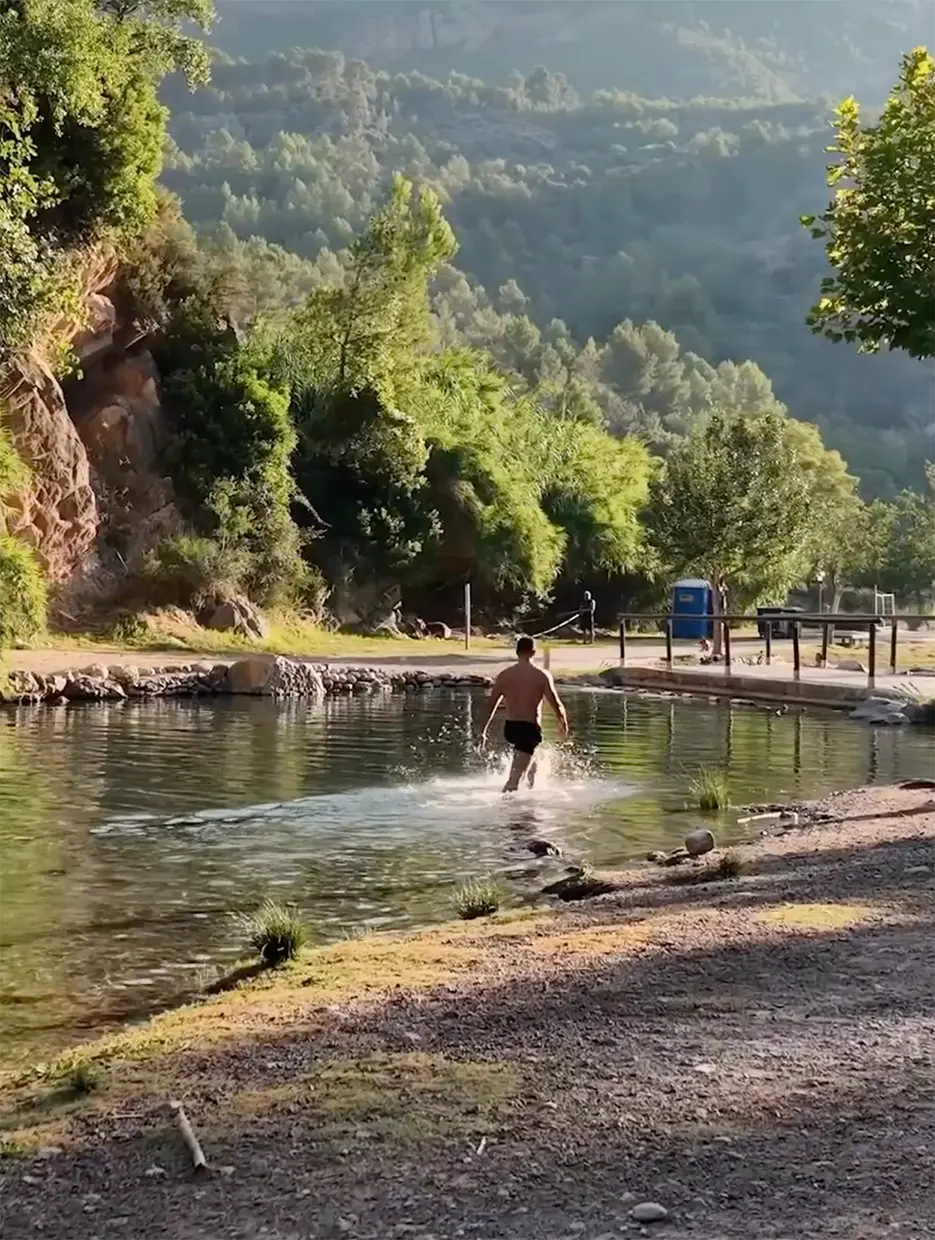 La Fuente de los Baños, Montanejos.