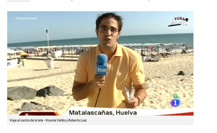 Roberto Leal playa reportero