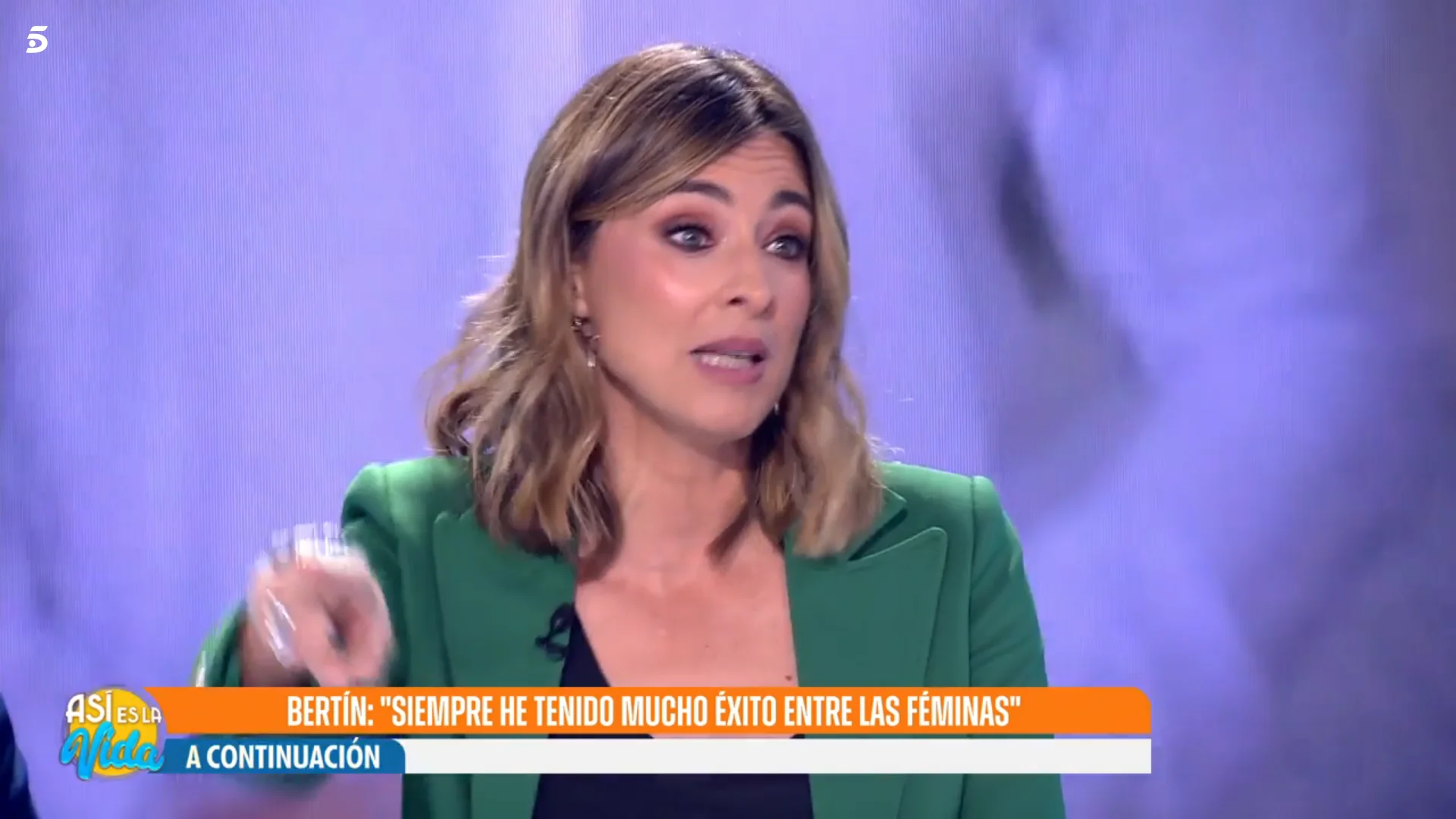 Sandra Barneda ha explicado qué pasó entre ella y Bertín (Telecinco)