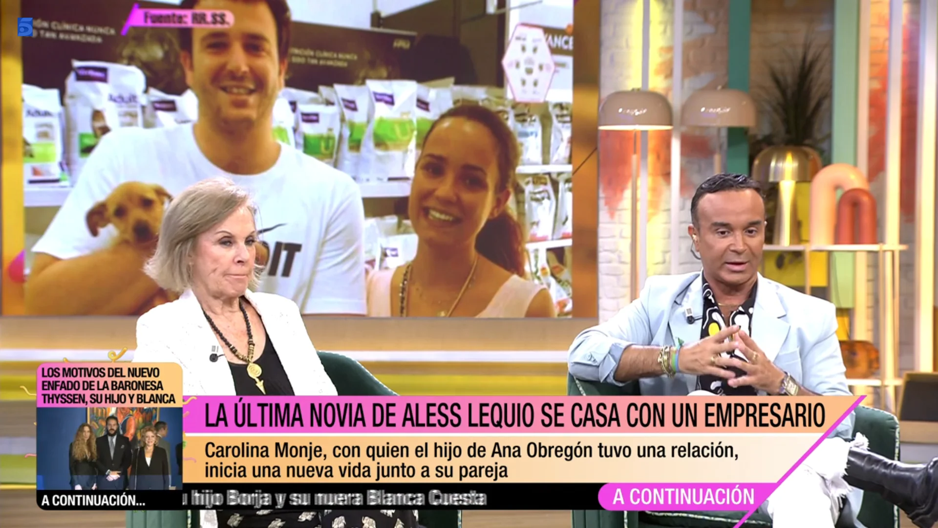 Ana Obregón y Carolina Monje no mantienen el contacto (Telecinco)