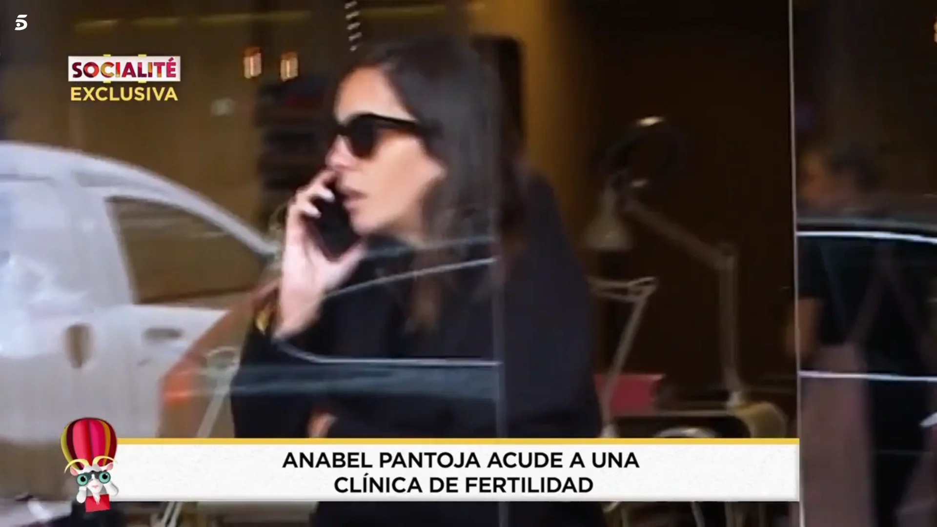 Anabel Pantoja ha sido vista en varias ocasiones acudiendo a una clínica de fertilidad (Telecinco)