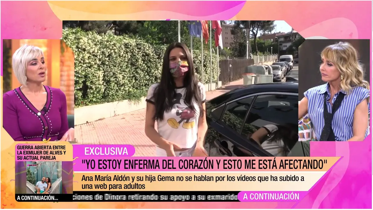 Ana María Aldón se sincera sobre su problema de corazón.