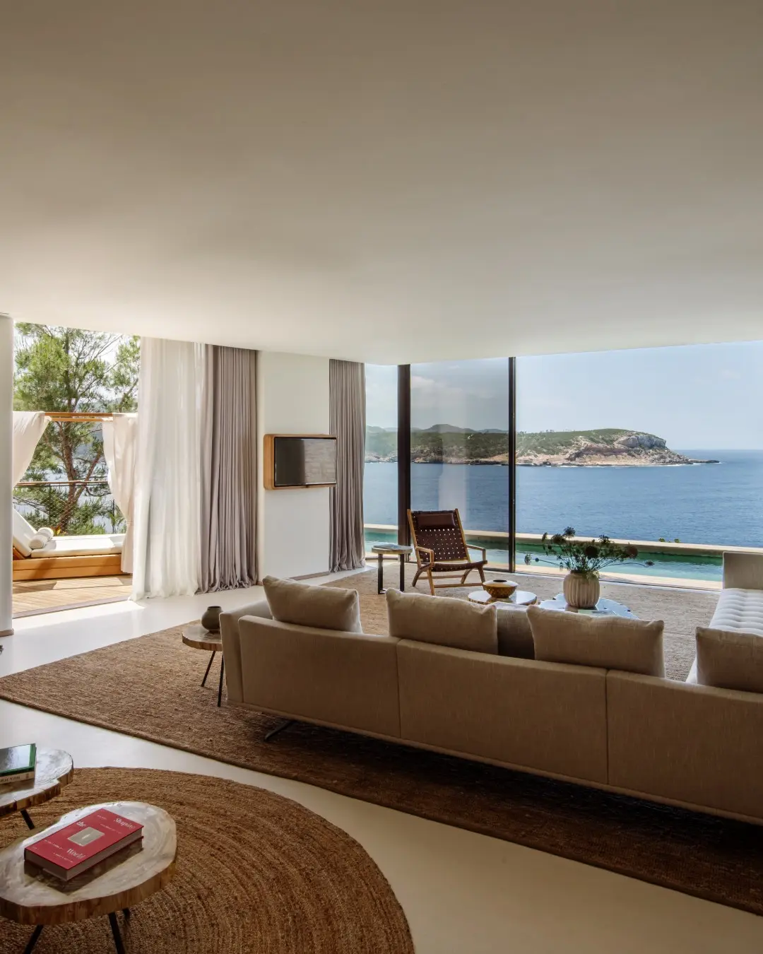 Imagen del hotel de Ibiza donde se alojan Tamara Falcó e Íñigo